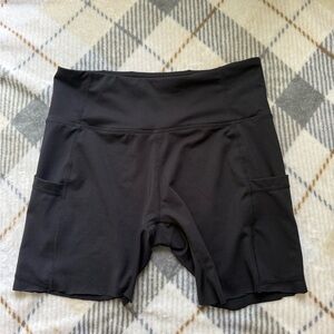 Baleaf Black Bike Shorts Moisture-Wicking Performance